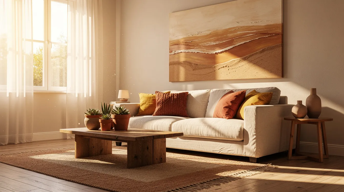 Peinture couleur sable chaud : astuces et harmonies