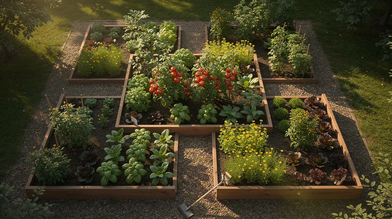 Plan potager rectangulaire : 7 astuces pour un jardin productif
